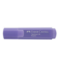 Evidenziatore Textliner 46 - punta scalpello - colori assortiti pastel - Faber Castell - astuccio 8 pezzi