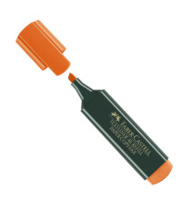 Evidenziatore Textliner 48 - punta a scalpello - tratto 1,0-3,0-5,0mm - arancio - Faber-Castell