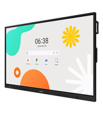 Lavagna Touch Flip WAF 65” 4K – S.O. Android 14 – 400 nit – Google Store - VESA 600x400 - 36kg - 148x89cm - Slot