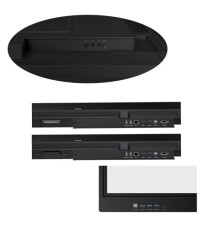 Lavagna Touch Flip WAF 86” 4K – S.O. Android 14 – 400 nit - Google Store - VESA 800x600 - 62kg - 209x126cm - Slot