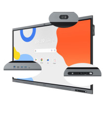 Lavagna Touch Flip WAF-X 75”4K  – S.O. Android 15 – Camera e microfoni integrat - Google Store - VESA 800x400 - 50