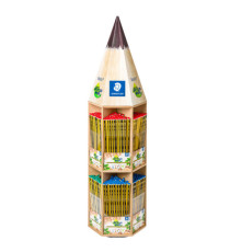 Matita in grafite NorisR 120 - 5 gradazioni assortite - Staedtler - expo 576  pezzi