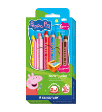 Matitone 3 in 1 - Ø 9,5 mm - colori assortiti - Staedtler - astuccio 6 pezzi