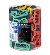 Norix® Eraser - colori assortiti - barattolo 30 pezzi