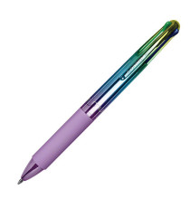 Penna a sfera scatto 4 Color - colori Rainbow pastel assortiti - Osama - expo 24 pezzi
