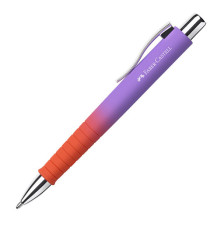 Poly Ball + Poly Pen Flow - fusto colori assortiti - Faber-Castell - expo da 28 pezzi