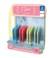 Roller G2 Flow - fusto fantasie assortite - Pilot - expo 48 pezzi
