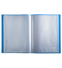 Portalistini Opak - PP - 24 x 32 cm - 20 buste - azzurro - Exacompta