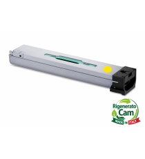 Toner Y806S giallo rigenerato CAM di alta qualità, made in Italy per Samsung X7400,X7500,X7600 CLT-Y806S 30.000 pagine