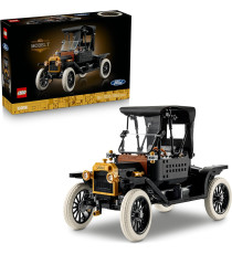 Lego Icons - Ford Model T - Lego 11376 Modello di Auto Retrò Ruote Alte e Parabrezza Apribile 1060pz Anni 18+