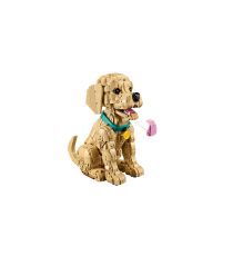 Lego Icons - Cucciolo di Golden Retriever - Lego 11384 con Collare e Medaglietta per Cane 2102pz Anni 18+