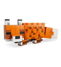 Lego Minecraft - La Volpe - Lego 21588 Volpe Minecraft snodabile 497pz Anni 10+