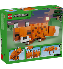 Lego Minecraft - La Volpe - Lego 21588 Volpe Minecraft snodabile 497pz Anni 10+