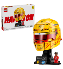 Lego Editions - Casco di Lewis Hamilton Scuderia Ferrari HP - Lego 43022 replica ad alta fedeltà con minifigura Anni 14+ 884pz