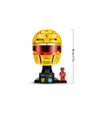 Lego Editions - Casco di Lewis Hamilton Scuderia Ferrari HP - Lego 43022 replica ad alta fedeltà con minifigura Anni 14+ 884pz