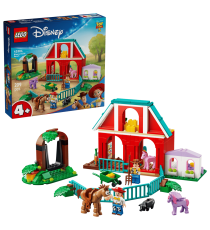 Lego Disney Pixar - Il ranch dei cavalli di Blaze -  Lego 43304 con Woody e Jessie 3 Cavalli e un Maiale 209pz Anni 4+