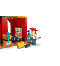 Lego Disney Pixar - Il ranch dei cavalli di Blaze -  Lego 43304 con Woody e Jessie 3 Cavalli e un Maiale 209pz Anni 4+