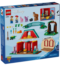 Lego Disney Pixar - Il ranch dei cavalli di Blaze -  Lego 43304 con Woody e Jessie 3 Cavalli e un Maiale 209pz Anni 4+
