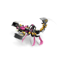 Lego DREAMZzz - Scorpione escavatore - Lego 71513 Trasformabile in Figura di Vespa - con 3 Minifigure e Creatura Anni 7+ 505pz