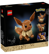 Lego Pokemon - Eevee - Lego 72151 con Arti, Orecchie e Coda Snodabili 587pz Anni 18+