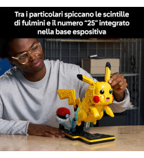 Lego Pokemon - Pikachu e Poké Ball - Lego 72152 Pikachu ha orecchie e arti snodabili  2050pz Anni 18+
