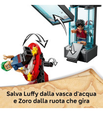 Lego One Piece - La tenda del circo di Bagy il Clown - Lego 75637 con Luffy, Nami e Zoro Anni 8+ 573pz