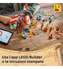 Lego One Piece - La tenda del circo di Bagy il Clown - Lego 75637 con Luffy, Nami e Zoro Anni 8+ 573pz