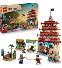 Lego One Piece - Battaglia ad Arlong Park - Lego 75638 5 Minifigure tra cui Luffy e Nami, e una Pagoda che Crolla Anni 9+ 926pz