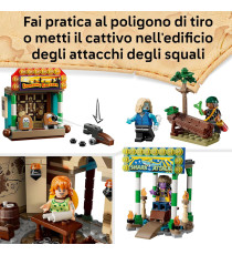 Lego One Piece - Battaglia ad Arlong Park - Lego 75638 5 Minifigure tra cui Luffy e Nami, e una Pagoda che Crolla Anni 9+ 926pz