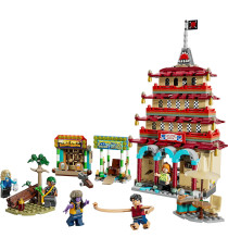 Lego One Piece - Battaglia ad Arlong Park - Lego 75638 5 Minifigure tra cui Luffy e Nami, e una Pagoda che Crolla Anni 9+ 926pz