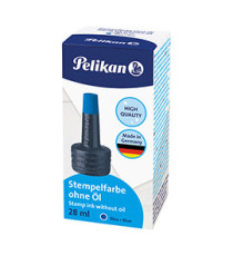 Inchiostro 4k per cuscinetti - senza olio - 28 ml - blu - Pelikan