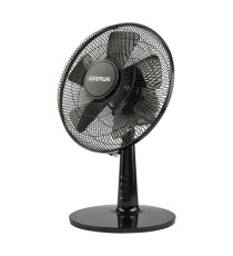 Ventilatore da tavolo Total Black 30 - 3 velocità - 35 W - pala diametro 30 cm - nero - G3 Ferrari