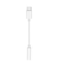 Adattatore Audio USB Type-C a Jack 3,5mm Bianco – HF/Audio, Supporta cuffie e auricolari AUX