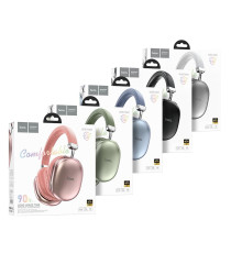 Cuffie Bluetooth Wireless HOCO W35 Max Rosa – Autonomia fino a 90 Ore, Bluetooth 5.3 stabile e veloce, Supporto TF Card e AUX
