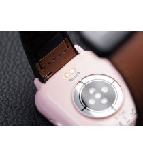 Smartwatch Titmo E-100 rosa, Bluetooth IP68 con Display 1,83” e Chiamate Bluetooth, con funzioni salute, sport