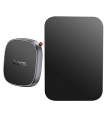 Supporto auto magnetico Hoco H52 grigio/neroo per Smartphone MagSafe, Fissaggio magnetico potente, Design ultra compatto