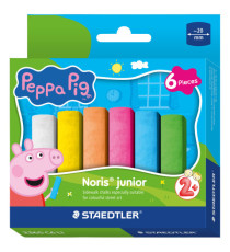 Gessetti jumbo - Ø 20 mm - colori assortiti - Staedtler - astuccio 6 pezzi