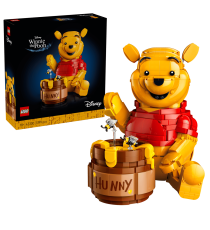 Lego Disney - Winnie the Pooh -  Lego 43300 Decorazione di Casa con Vaso di Miele, Minifigure 1399pz Anni 18+