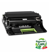 Drum 500Z 50F0Z00 rigenerato CAM di alta qualità, made in Italy per Lexmark MS,MX310,410,510,610,511,611S 60.000 pagine