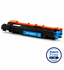 Toner TN247C ciano TN243 Patent Free alta qualità compatibile per Brother Dcp-L3500s HL-L3200s MFC-L3700s TN-247 2.300 pagine