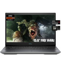 [Scatola aperta]Laptop Dell G5 5505-1753SLV Gaming / AMD Ryzen™ 7 / RAM 8 GB / SSD Disk / 15,6″ FHD