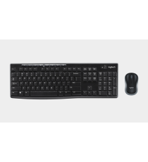 Kit Tastiera e Mouse Logitech MK270 920-004511 wireless USB Nano Receiver, mouse comodo e compatto