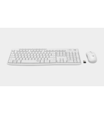 Kit Tastiera e Mouse Logitech MK295 Silent 920-009800 wireless ecnologia Logitech SilentTouch, riduce oltre il 90% del rumore