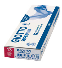 Pastello Supermina - mina 4 mm - rosso carminio 13 - Giotto