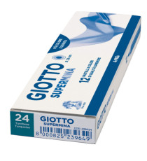 Pastello Supermina - mina 4 mm - turchese 24 - Giotto