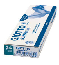 Pastello Supermina - mina 4 mm - turchese 24 - Giotto