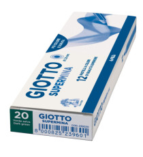 Pastello Supermina - mina 4 mm - verde salvia 20 - Giotto