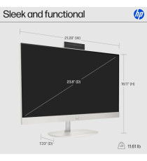 [Scatola aperta]Computer HP All-in-one Desktop 24-CT2XXX / Ryzen 5 / RAM 16 GB / SSD Disk