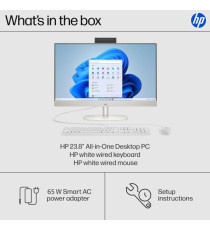 [Scatola aperta]Computer HP All-in-one Desktop 24-CT2XXX / Ryzen 5 / RAM 16 GB / SSD Disk