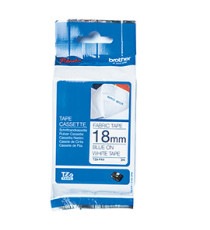 Brother - Nastro in tessuto stirabile - Blu/Bianco - TZEFA4 - 12m
